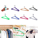 Maxbell 10pcs Children Adult Clothes Hanger Clothes Drying Rack Non-Slip Shirt Hook