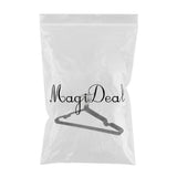Maxbell 10pcs Children Adult Clothes Hanger Clothes Drying Rack Non-Slip Shirt Hook