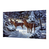 Maxbell 5D DIY Diamond Painting Horse Cross Stitch Embroidery Picture Reindeer