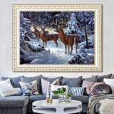 Maxbell 5D DIY Diamond Painting Horse Cross Stitch Embroidery Picture Reindeer