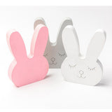 Maxbell Nordic Style Lovely Rabbit Desktop Decorative Ornament for Bedroom  Gray