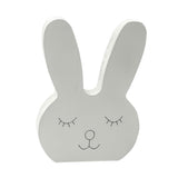 Maxbell Nordic Style Lovely Rabbit Desktop Decorative Ornament for Bedroom  Gray