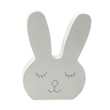 Maxbell Nordic Style Lovely Rabbit Desktop Decorative Ornament for Bedroom  Gray
