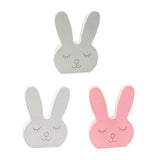 Maxbell Nordic Style Lovely Rabbit Desktop Decorative Ornament for Bedroom  Gray