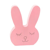 Maxbell Nordic Style Lovely Rabbit Desktop Decorative Ornament for Bedroom  Pink