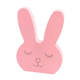 Maxbell Nordic Style Lovely Rabbit Desktop Decorative Ornament for Bedroom  Pink
