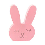 Maxbell Nordic Style Lovely Rabbit Desktop Decorative Ornament for Bedroom  Pink