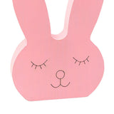 Maxbell Nordic Style Lovely Rabbit Desktop Decorative Ornament for Bedroom  Pink