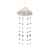 Maxbell Hanging Clouds Garland for Baby Shower Wedding Party Decor  Gray