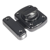 Maxbell Stainless Steel Home Door Bolt Front Door Bolt For Home Hotel Size S _Black