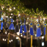 Maxbell DIY Middle East Style Tassel Fringe Corban Festival Room Pendant Style 6