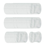 50x Disposable Face Mask Pad 3 Layer Breathable Mask Replacement Pad White