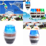 Maxbell Kitchen Water Saving Tap Nozzle Head Filter Anti-Splash Sprayer  Blue