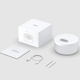 Maxbell Desktop Double Outlet Humidifier Rechargeable 1000ml Humidifier white A