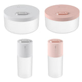 Maxbell Desktop Double Outlet Humidifier Rechargeable 1000ml Humidifier white A