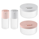 Maxbell Desktop Double Outlet Humidifier Rechargeable 1000ml Humidifier white A
