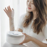 Maxbell Desktop Double Outlet Humidifier Rechargeable 1000ml Humidifier white A