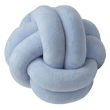 Soft Kid Ball Cushion Knotted Pillow Toys Bed Cushions Throw Pillow Blue