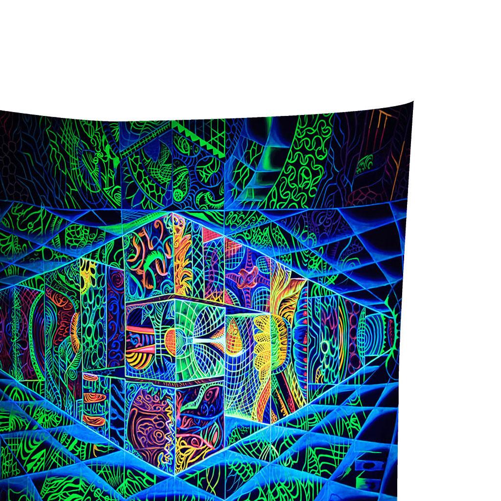 Maxbell  Geometric Figure Tapestry Wall Hanging Throw Poster Room Decor 37x29 inch