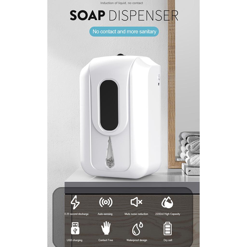 Automatic Liquid Soap Dispenser Touchless IR Sensor Hands Free Drop Type