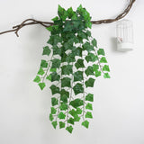 Artificial Plant Green Ivy Leaves Vine Wedding Bar Decor sweet potato leaves