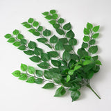 Artificial Plant Green Ivy Leaves Vine Wedding Bar Decor scindapsus leaves 1