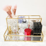 Women Cosmetic Case Jewelry Organizer Holder Makeup Brush Lipstick Storage