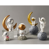 Astronaut Figure Ornaments Gift Toy Decoration Rocket