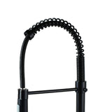 Kitchen Faucets with Pull Down Sprayer Single Handle Faucet Black