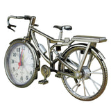 Home Decor Retro Bicycle Alarm Clock Arabic Numeral Bicycle Alarm Clock