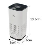 Maxbell Air Purifier with HEPA Filters Quiet LED Night Lights Mini Air Purifier Home Use