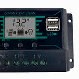 Maxbell 20-60A MPPT PWM Solar Panel Battery Regulator Charge Controller LCD Display 40A