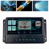 Maxbell 20-60A MPPT PWM Solar Panel Battery Regulator Charge Controller LCD Display 40A