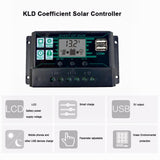 Maxbell 20-60A MPPT PWM Solar Panel Battery Regulator Charge Controller LCD Display 40A