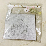 Glitter Cake Topper Picks Happy Birthday Cupcake Party Decor Gold