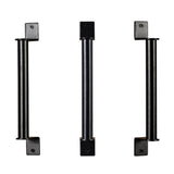Maxbell Sliding Barn Door Handle Carbon Steel Door Pull for Wardrobe Cabinet Garage