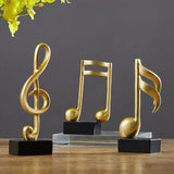 Music Sculpture Ornament Figurine Statue Photo Props Office Desktop Decor A