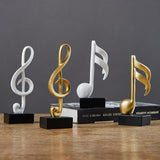 Music Sculpture Ornament Figurine Statue Photo Props Office Desktop Decor B