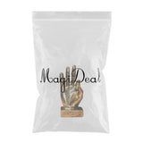Maxbell Chic Hand Gesture Sculpture Ornament Figurine Statue Desktop Decoration C