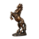 Horse Statue Home Decoration Sculpture Resin Modern Decorative Figure Copper