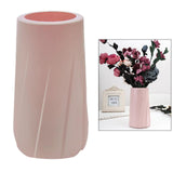Maxbell Flower Vase Decoration Plastic Flower Pot Houswarming Gift Pink Style 3