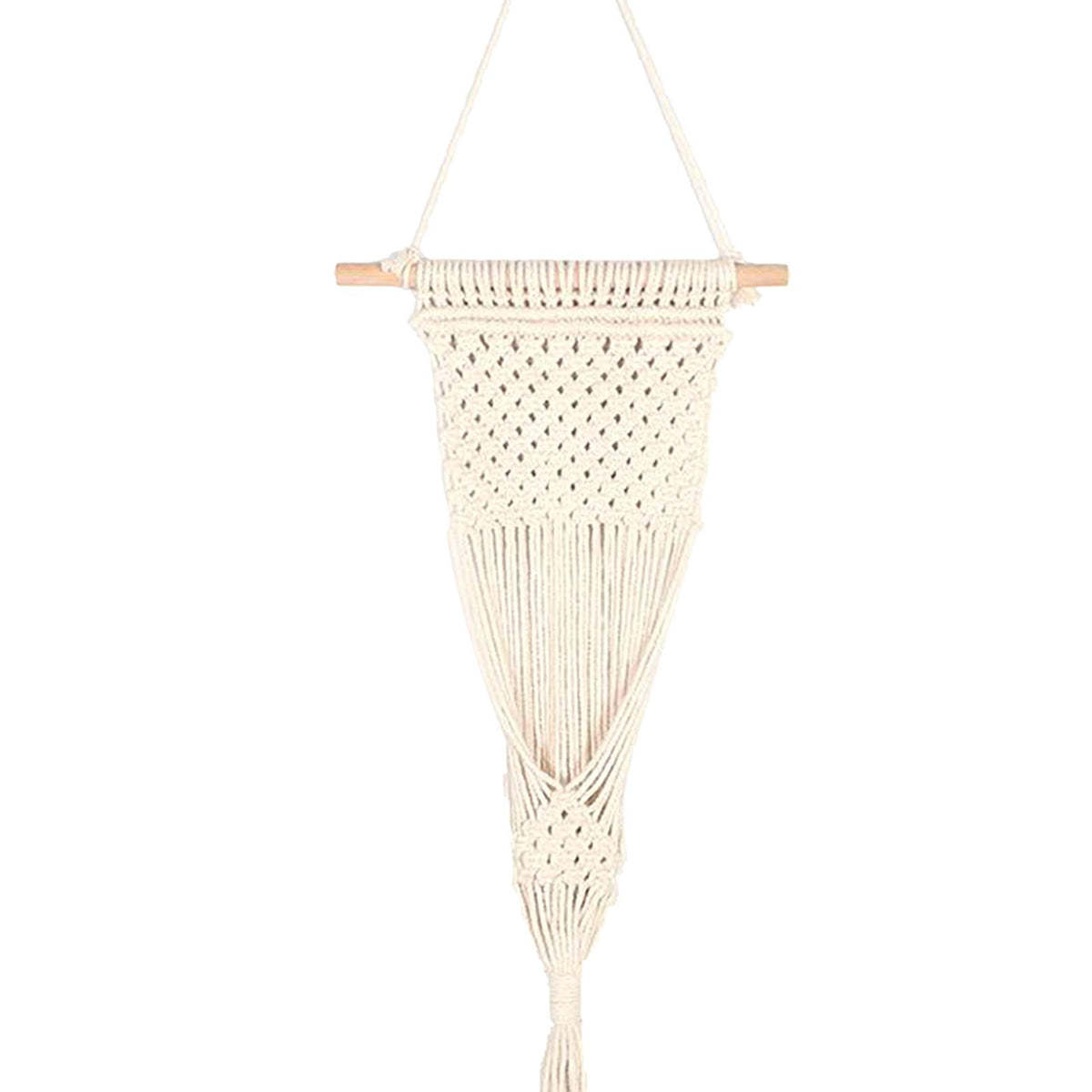 Plant Hanger Macrame Flower Pot Holder Basket Cotton Rope Macrame Tapestry
