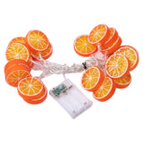 Maxbell Light String Tree Pavilions Hanging Lamp Home Battery Powered Orange 300cm