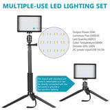 LED Video Light Lamp Phone Selfie Camera Studio Video Dimmable Tripod Stand