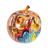 Abstract Apple Figurine Desktop Ornament Graffiti Office Decoration Style 4