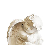 Angel Statue Ornament Tabletop Home Decor Cherub Prayer Figurine White 3