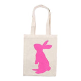 Non-woven Easter Bunny Tote Rabbit Bag Gift Festive Party Supplies Rosy