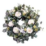 56cm Eucalyptus Easter Door Wreath Window Wedding Wall Party Decor Garland