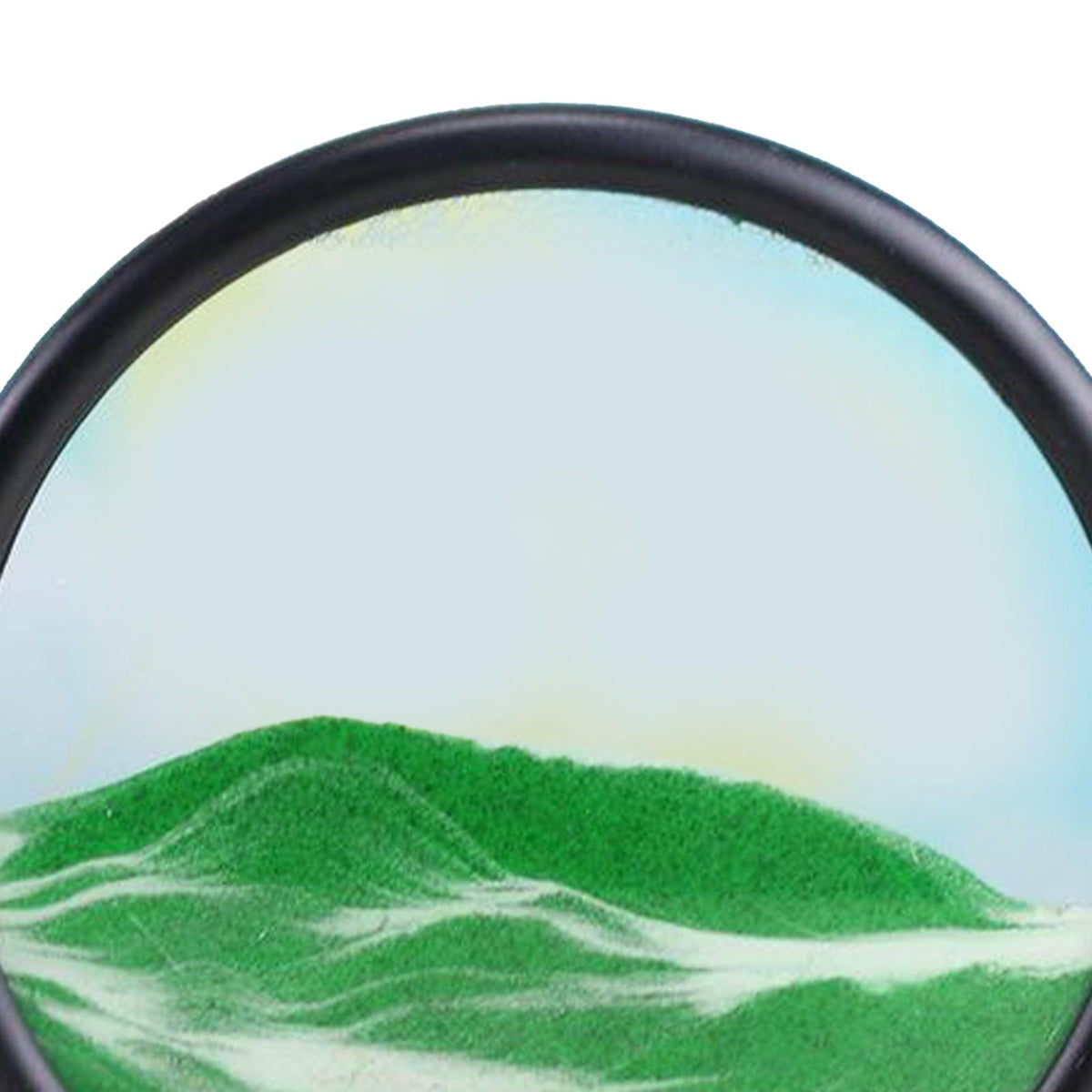 Moving Sands Art Picture Dynamic Sand Picture Sand-scape Green