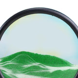 Moving Sands Art Picture Dynamic Sand Picture Sand-scape Green